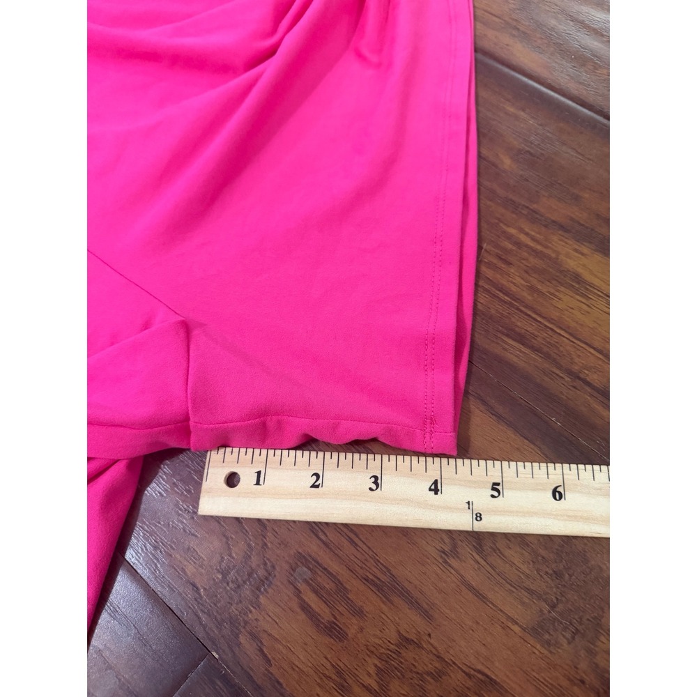 Barbiecore Hot Pink Zenana Romper XL Soft Stretch Summer Vacation Outfit - Picture 5 of 10